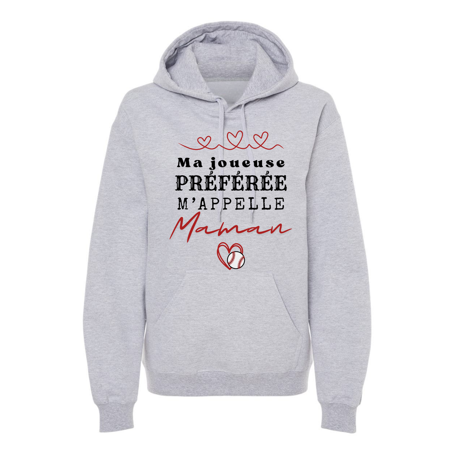 Ma joueuse préférée - Baseball - Hoodie
