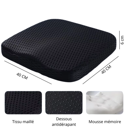 Coussin en mousse mémoire Panthères et Félines