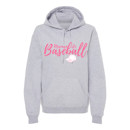 Maman de baseball avec casquette - Hoodie - plusieurs options