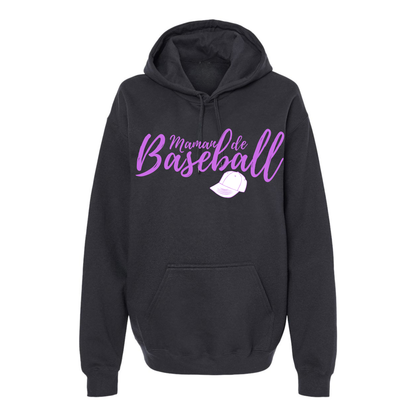 Maman de baseball avec casquette - Hoodie - plusieurs options