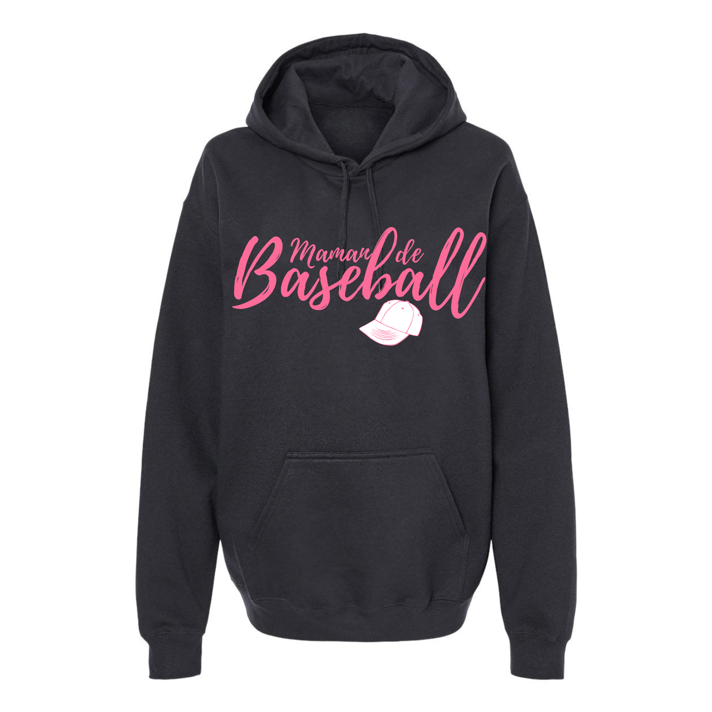 Maman de baseball avec casquette - Hoodie - plusieurs options