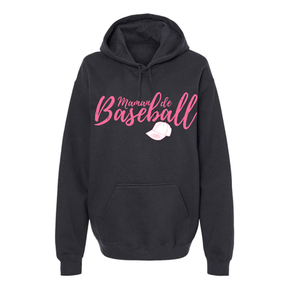 Maman de baseball avec casquette - Hoodie - plusieurs options