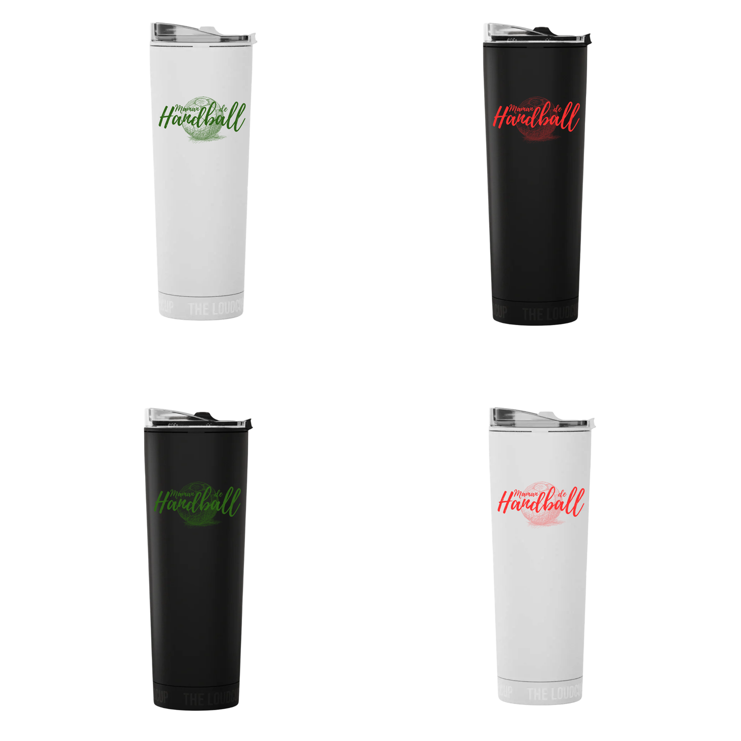 Handball - Loud Cup® - Gobelet 2 en 1 - 680 ml (23 oz) pour boire et encourager!