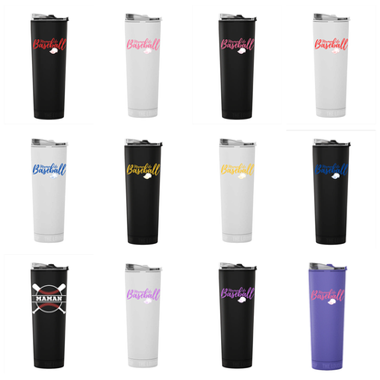 Baseball - Loud Cup® - Gobelet 2 en 1 - 680 ml (23 oz) pour boire et encourager!
