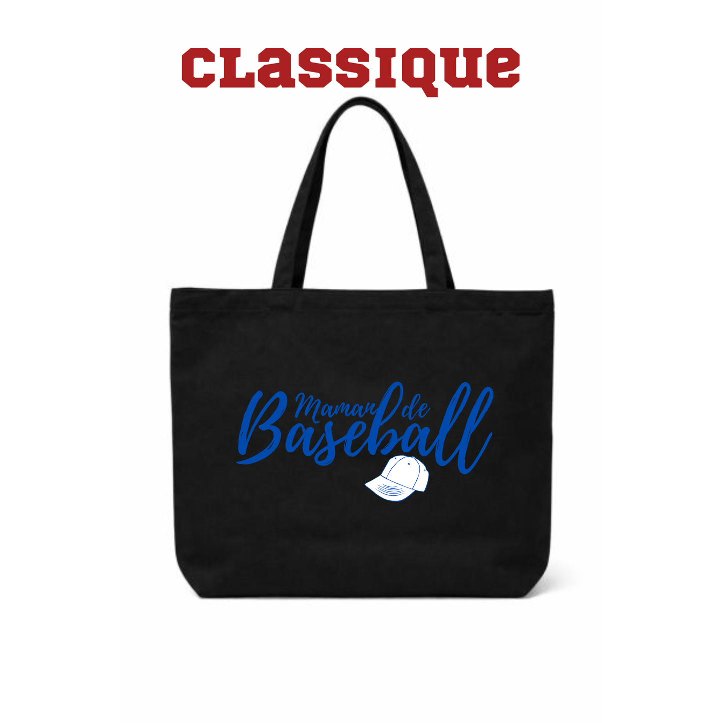Sac fourre-tout - Maman de baseball casquette