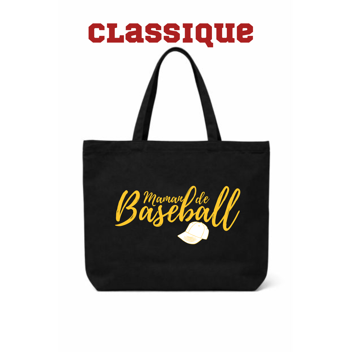 Sac fourre-tout - Maman de baseball casquette