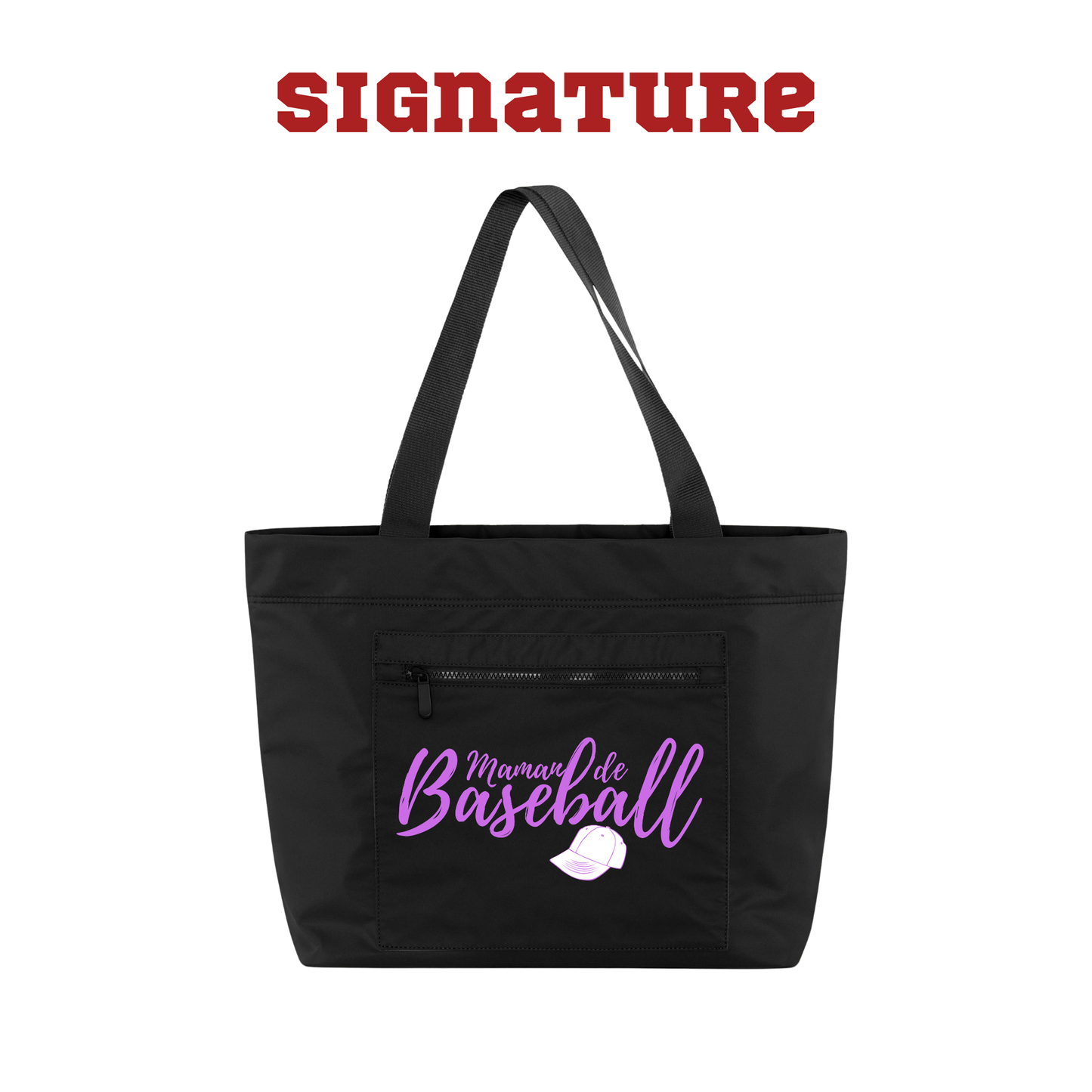 Sac fourre-tout - Maman de baseball casquette