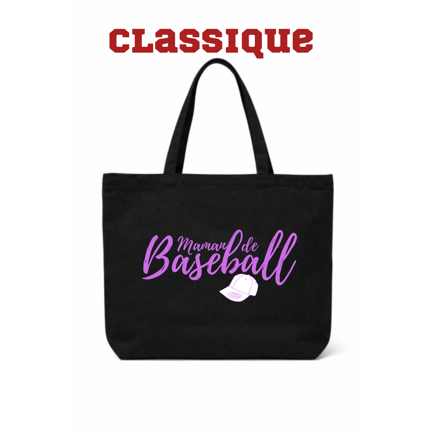 Sac fourre-tout - Maman de baseball casquette