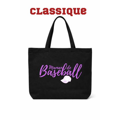 Sac fourre-tout - Maman de baseball casquette