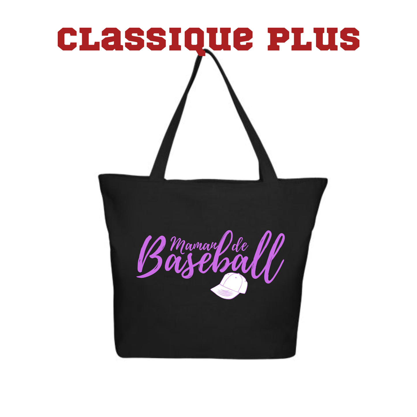 Sac fourre-tout - Maman de baseball casquette