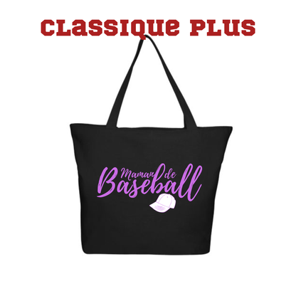 Sac fourre-tout - Maman de baseball casquette