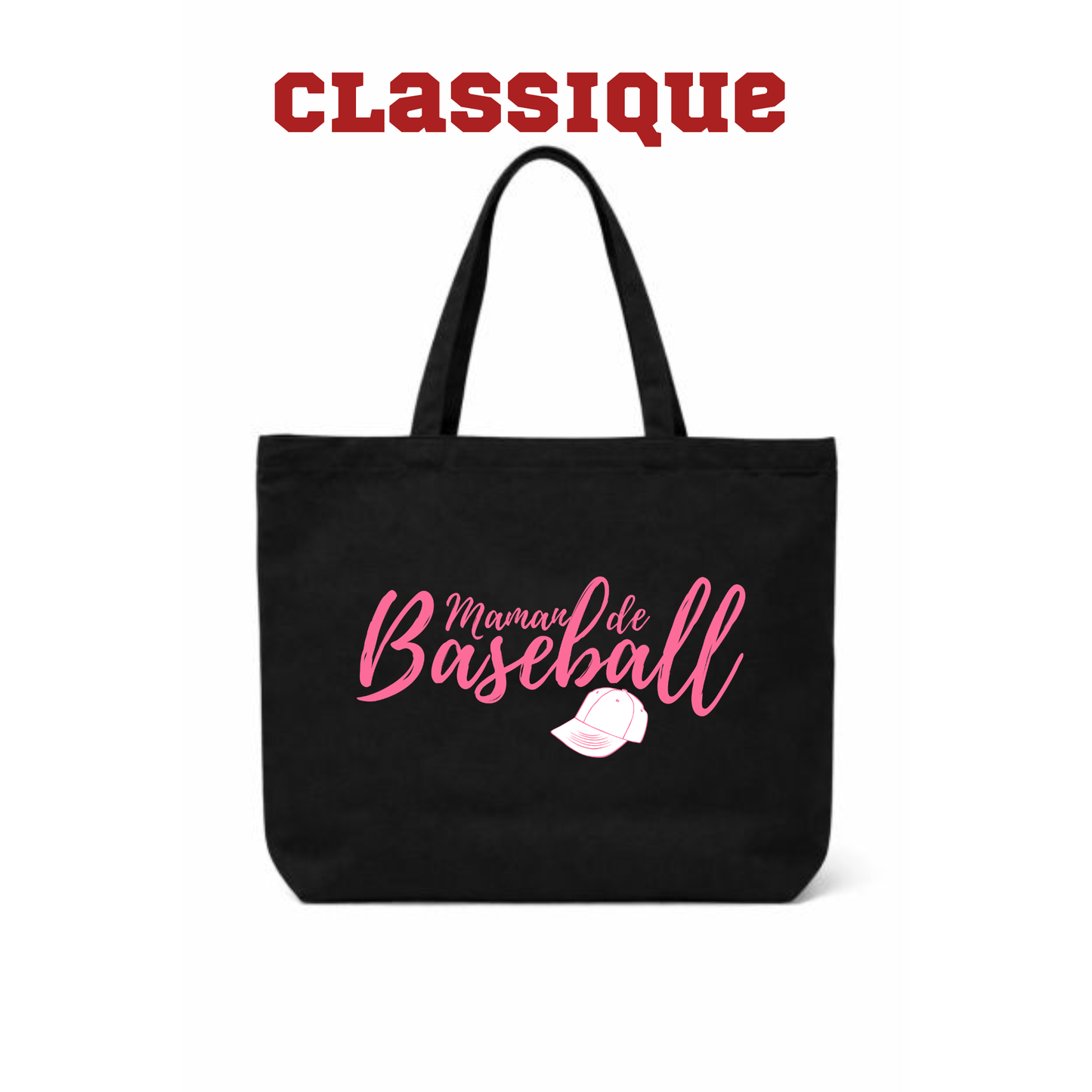 Sac fourre-tout - Maman de baseball casquette