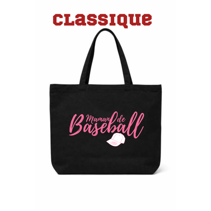 Sac fourre-tout - Maman de baseball casquette