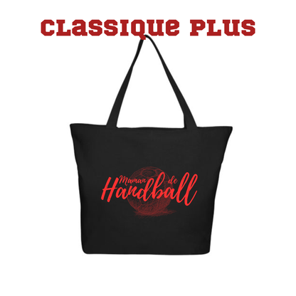 Sac fourre-tout - Maman de handball - vert ou rouge