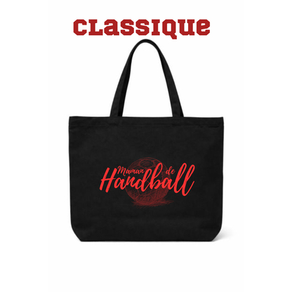 Sac fourre-tout - Maman de handball - vert ou rouge