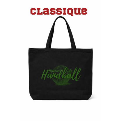 Sac fourre-tout - Maman de handball - vert ou rouge