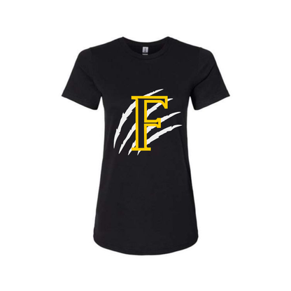 T-shirt femme col rond Panthères et Félines