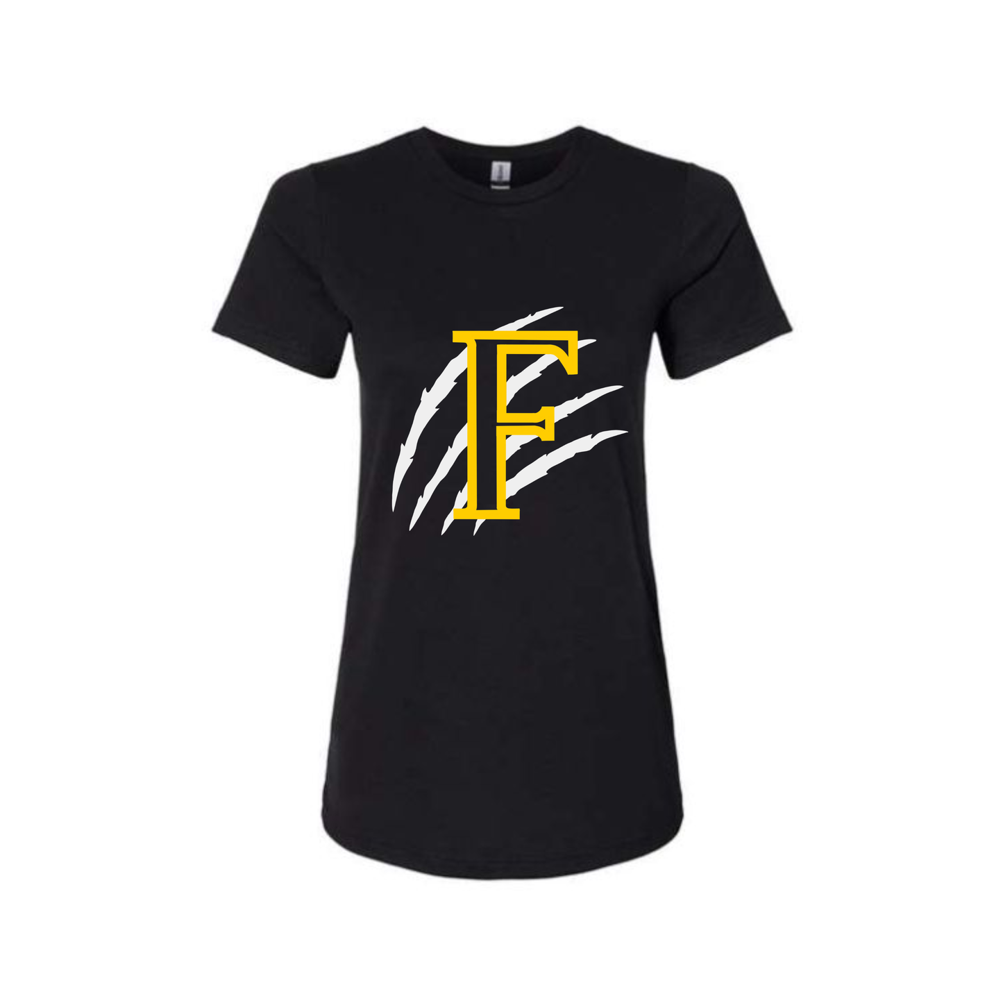 T-shirt femme col rond Panthères et Félines