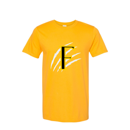 T-shirt unisexe jaune Panthères et Félines