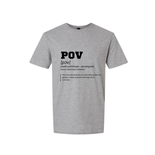POV  - T-shirt unisexe col rond