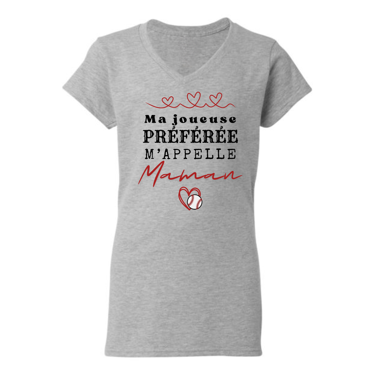 Ma joueuse préférée - Baseball - T-shirt