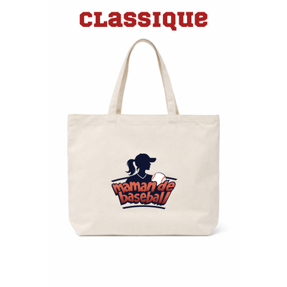 Sac fourre-tout - Maman de baseball profil