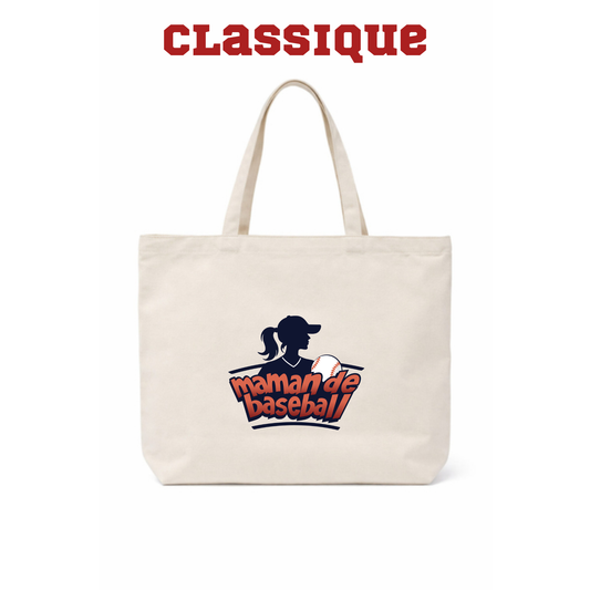 Sac fourre-tout - Maman de baseball profil