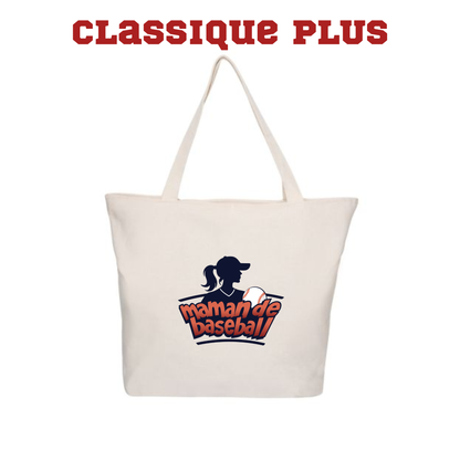 Sac fourre-tout - Maman de baseball profil